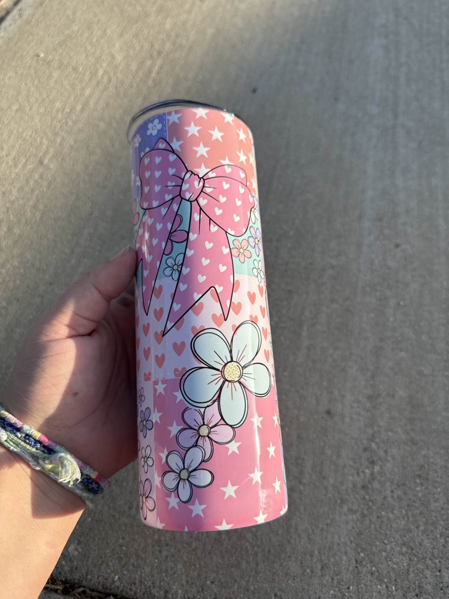 Patchwork 20 oz Tumbler