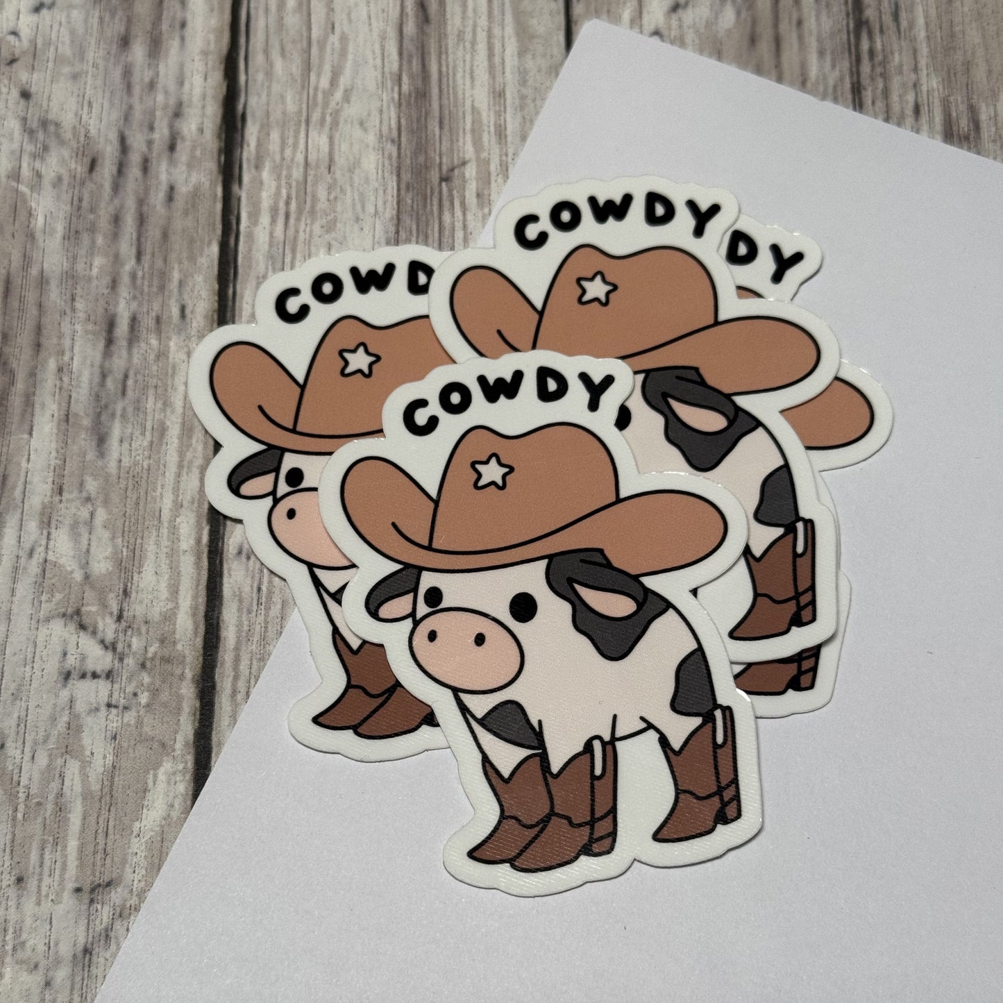 Cowdy Sticker