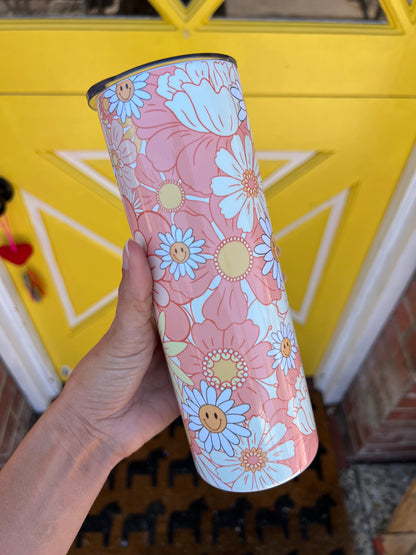 Flower Power 20 oz Tumbler