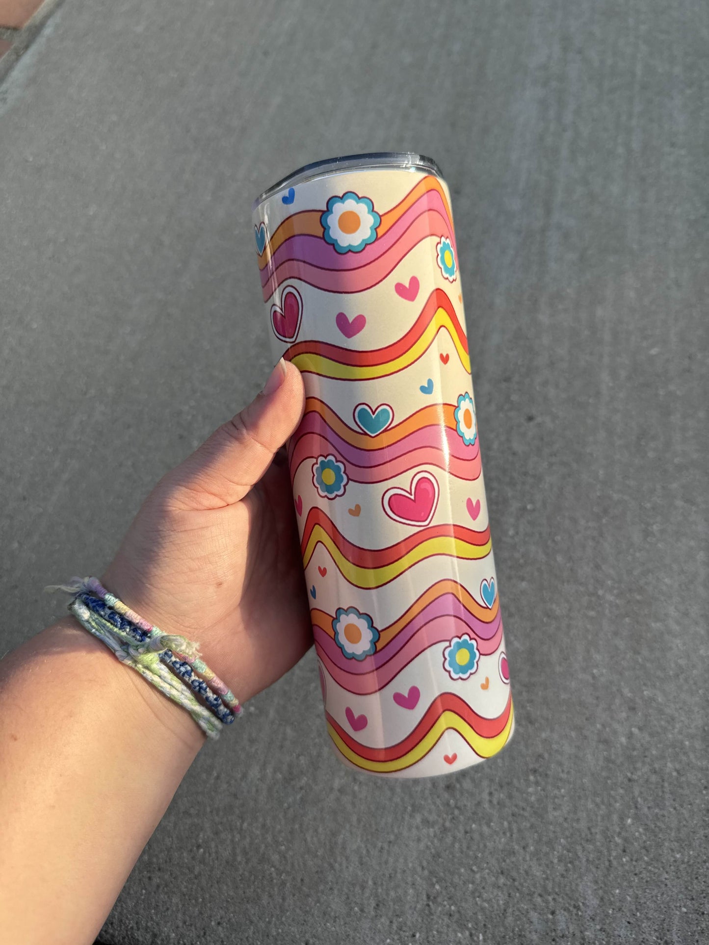 Let's Get Groovy 20 oz Tumbler