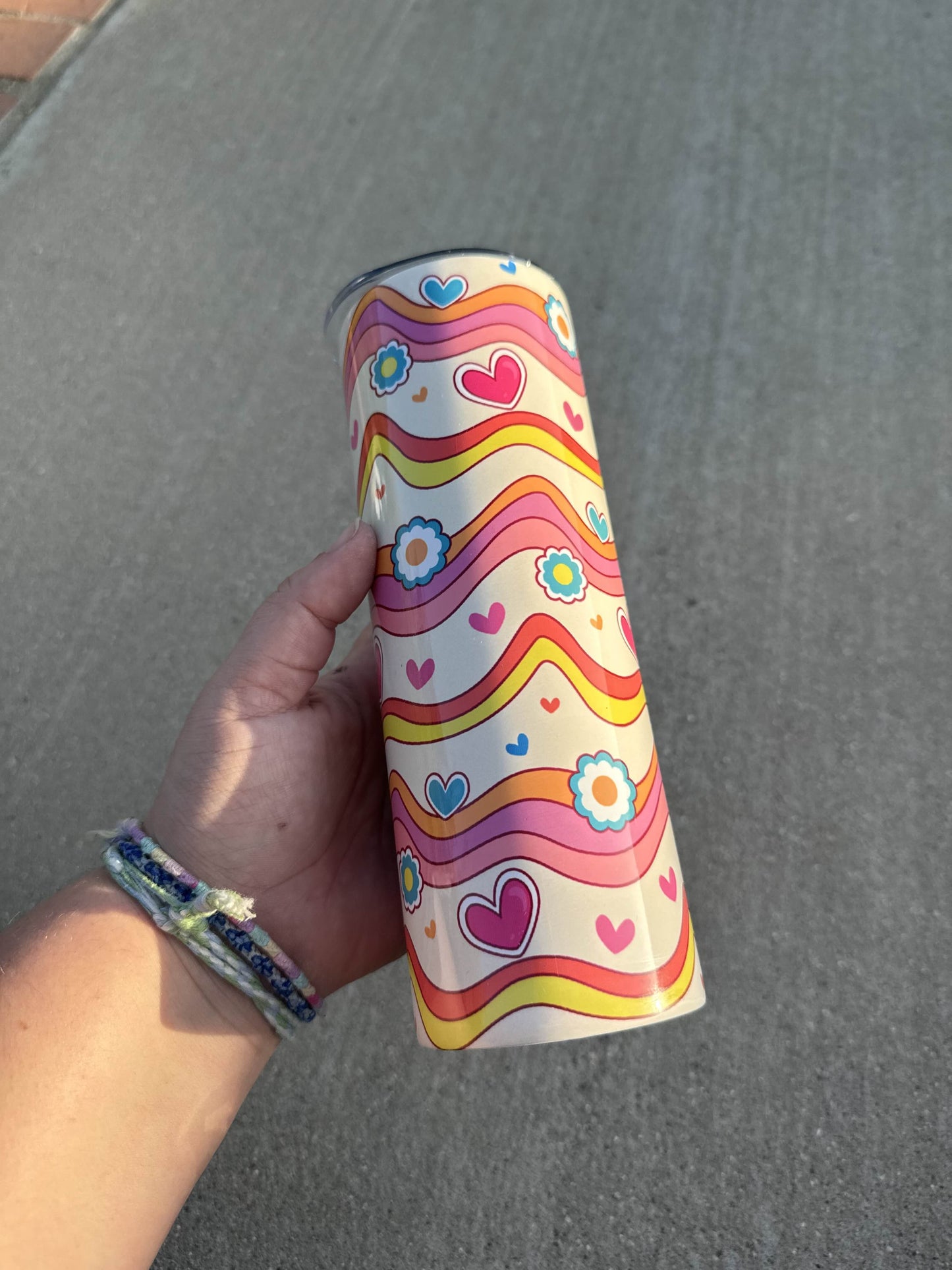 Let's Get Groovy 20 oz Tumbler
