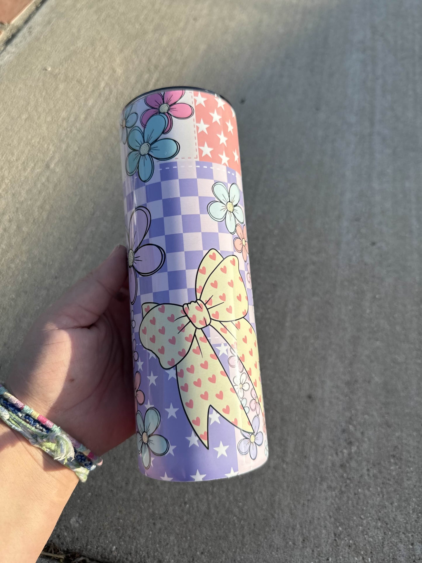 Patchwork 20 oz Tumbler
