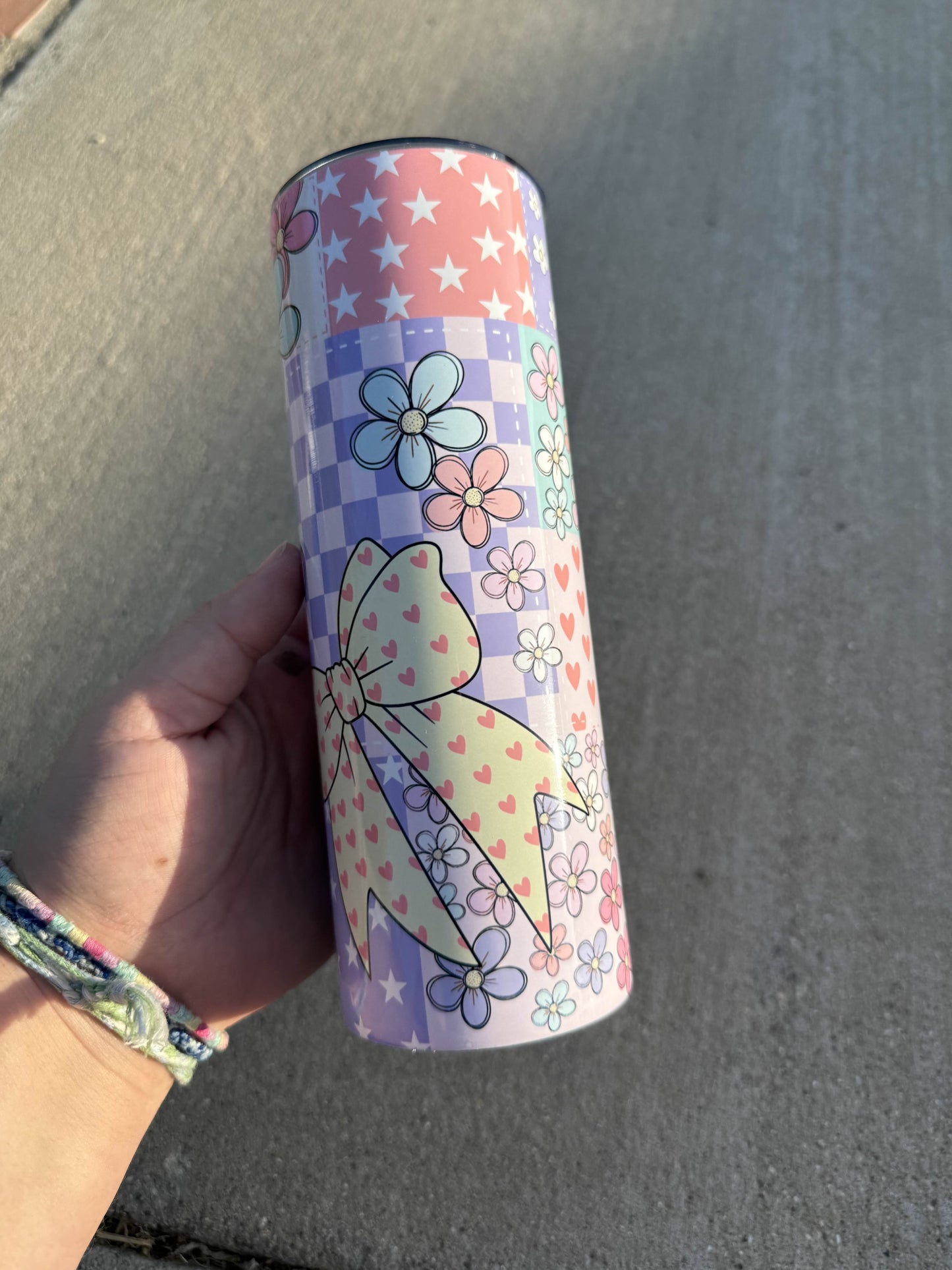 Patchwork 20 oz Tumbler