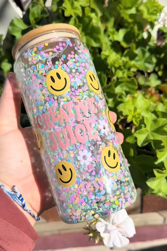 Creative Juice Snowglobe Tumbler