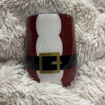 Santa Wine Tumbler