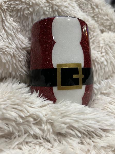 Santa Wine Tumbler