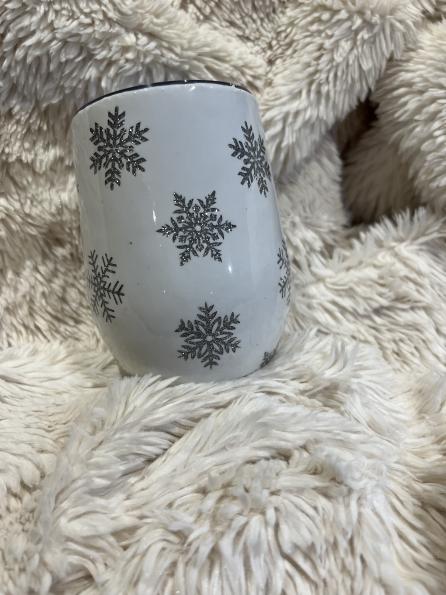 Snowflake Wine Tumbler