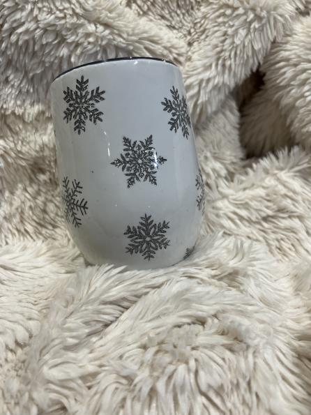 Snowflake Wine Tumbler